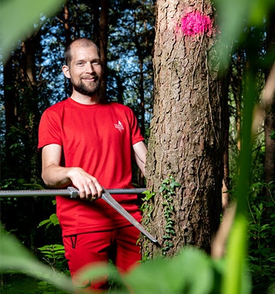 Michel Thomi, garde forestier protecteur de l'eau