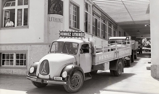 Camion HENNIEZ  LITHINÉE der 40er Jahre