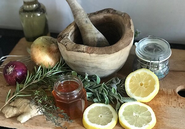 Ingrédients pour se soigner naturellement