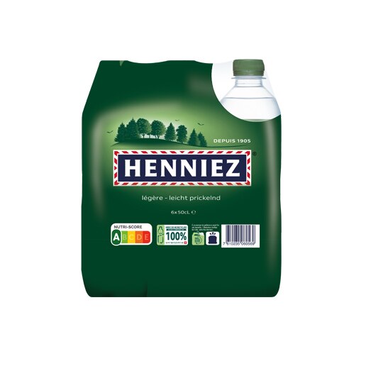 Pack de HENNIEZ légère 6x50cl
