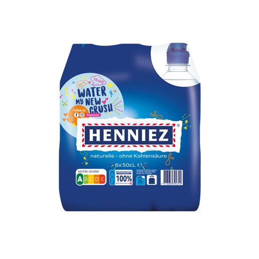 Pack de HENNIEZ Sportscap 6x50cl