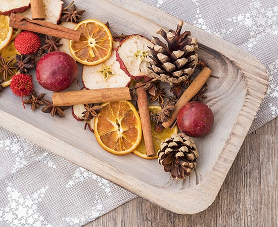 Décorations de Noël naturelles 