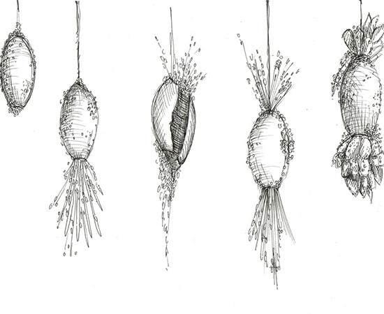 L’art dans la nature - croquis