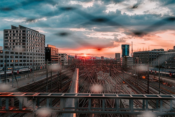 Zone urbaine peuplée à forte densité 