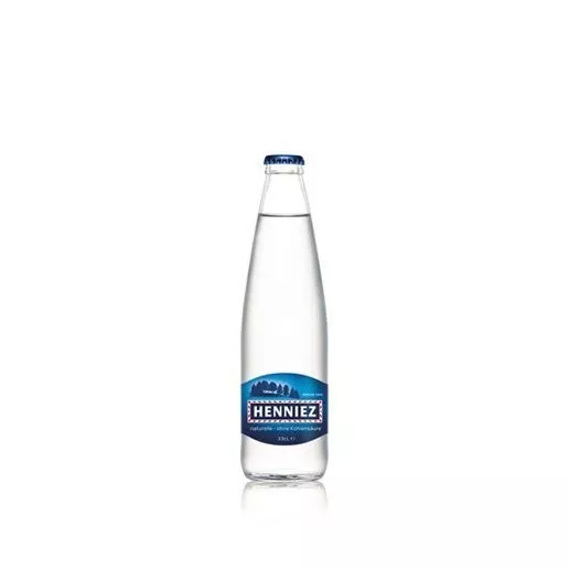 Bouteille d'eau HENNIEZ naturelle 33cl en verre