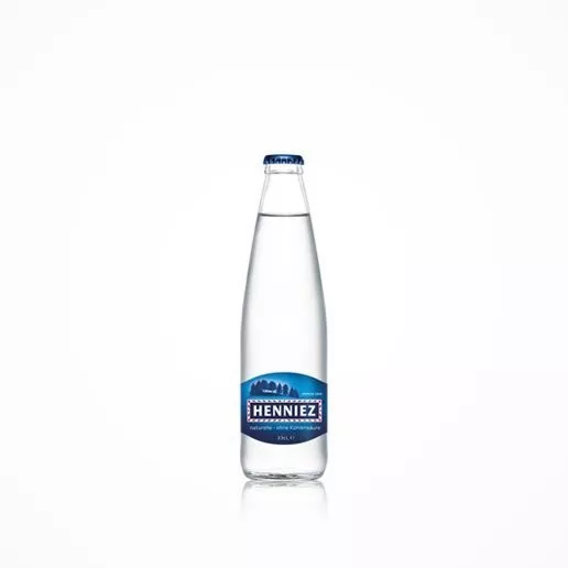Flasche HENNIEZ ohne Kohlensäure 33cl Glas