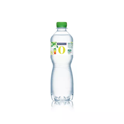 Bouteille d'eau HENNIEZ 0 citron-mélisse 50cl