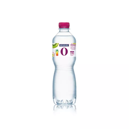 Bouteille d'eau HENNIEZ 0 passion-kiwi 50cl
