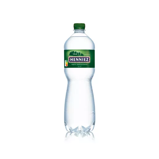 Flasche HENNIEZ leicht prickelnd PET 100cl