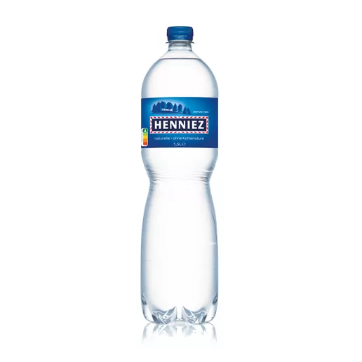 Flasche HENNIEZ ohne Kohlensäure PET 150cl