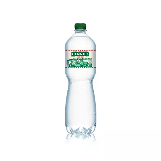 Flasche HENNIEZ leicht prickelnd PET 100cl
