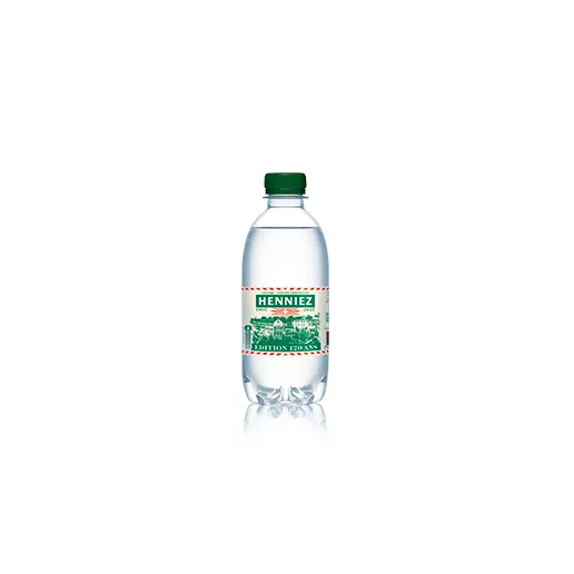 Bouteille d'eau HENNIEZ légère en PET 33cl
