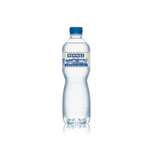 Flasche HENNIEZ ohne Kohlensäure PET 50cl