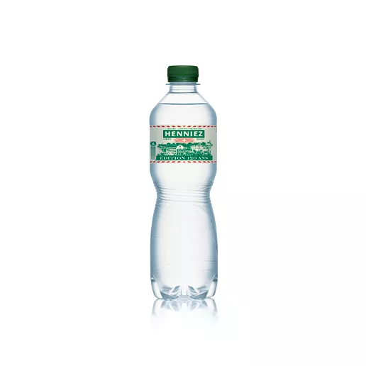 Bouteille d'eau HENNIEZ légère en PET 50cl