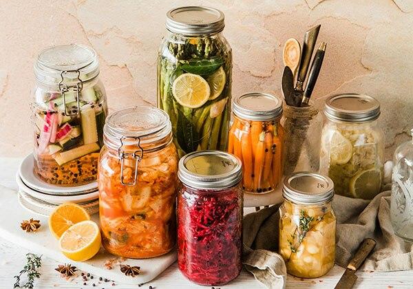 Chou rouge et autres légumes lacto-fermentés 