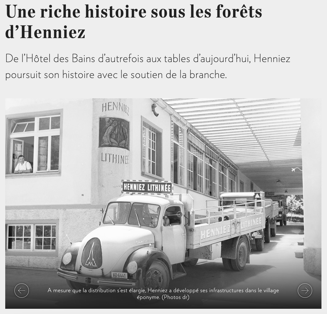 Henniez 120 ans